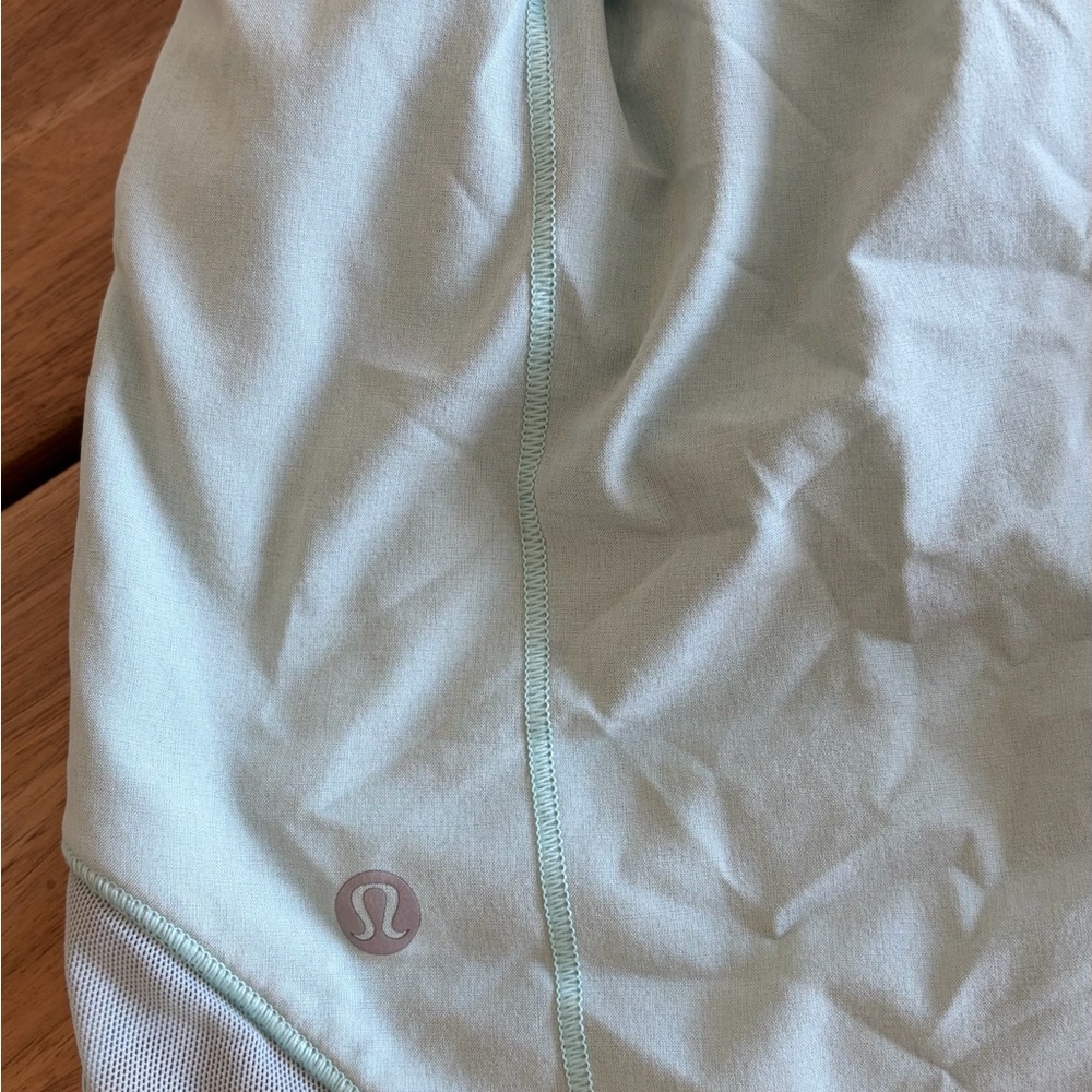 Lululemon Light Green Athletic shorts